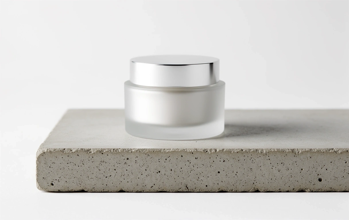 Premium moisturizing cream packaging